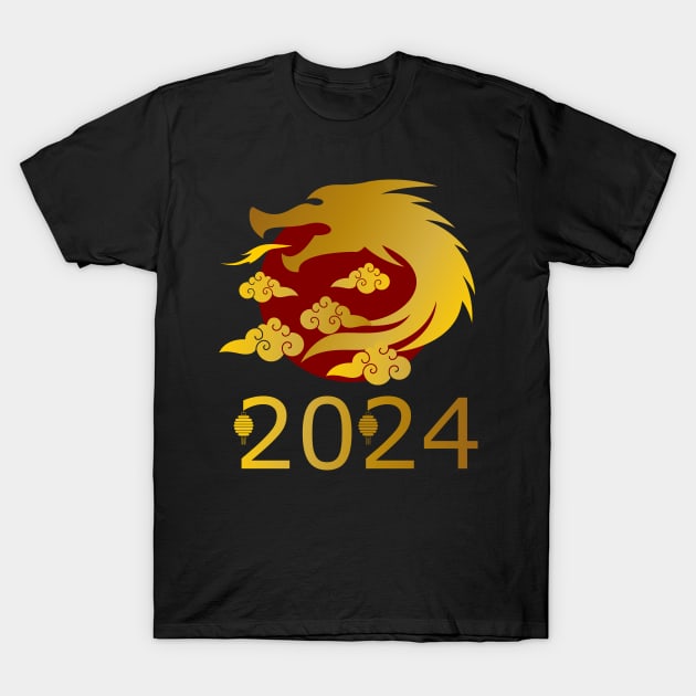 Year Of The Dragon T-Shirt by lydiaStore